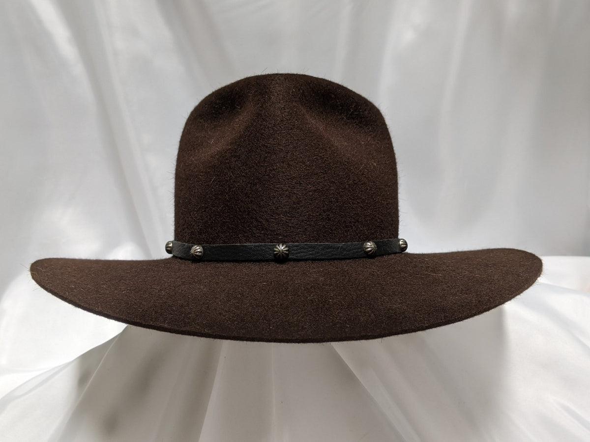 帽子 At Last & Co Horsehide Dress Cap 7 5/8 At Last & Co Horsehide Cap Brown 7 5/8